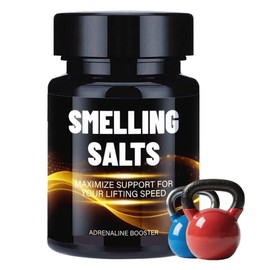 Power Salt for Athletes - Extra Strong Formula | 3-Second Wake up Energy Boost for Weightlifting, Powerlifting | Portable, Leak-Proof Gym Grade Gym Salts| Trusted by Pro Athletes - 0818-1