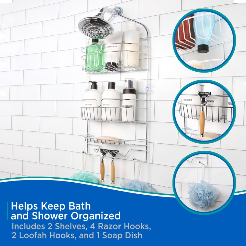 Kenney KN614121 Over the Shower Head 17" L x 10"