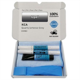 Genuine Colors Paint Pen Quartz/Artense Grey KCA Compatible/Replacement for Opel Grey