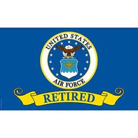FindingKing U.S. Air Force Retired Flag 3ft x 5ft