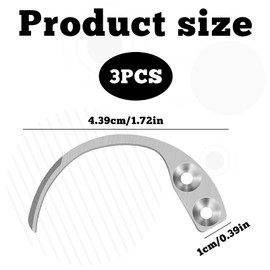 Security Tag Remover,3PCS Handheld Security Hook Detacher,Manual Security Tag Remover Key,Security Tag Detacher Security Tag Remover for Clothes,Clothes Tag Remover with Hook for EAS Detacher Hard Tag