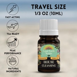 Soul Sticks 10ml Herbal Spell Oil | 100% Pure Therapeutic Grade | Rid Yourself of Negative Energy | Undiluted Natural Oil for Diffuser, Humidifier, Relaxation, & Meditation - House Cleansing