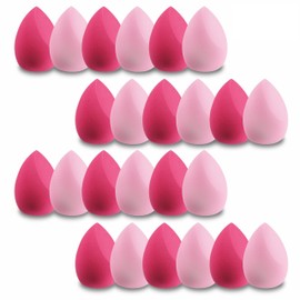Set of 10 Washable Makeup Sponges, Foundation Sponge, Make Up Great for Liquids, Creams and Powders, Multi Colour Makeup Sponge