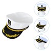 Captain Hat Sea Cap Navy Marine Admiral Style,Sailor Admiral Hat