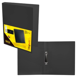 Idena 224334 A4 ring binder – 2 rings black