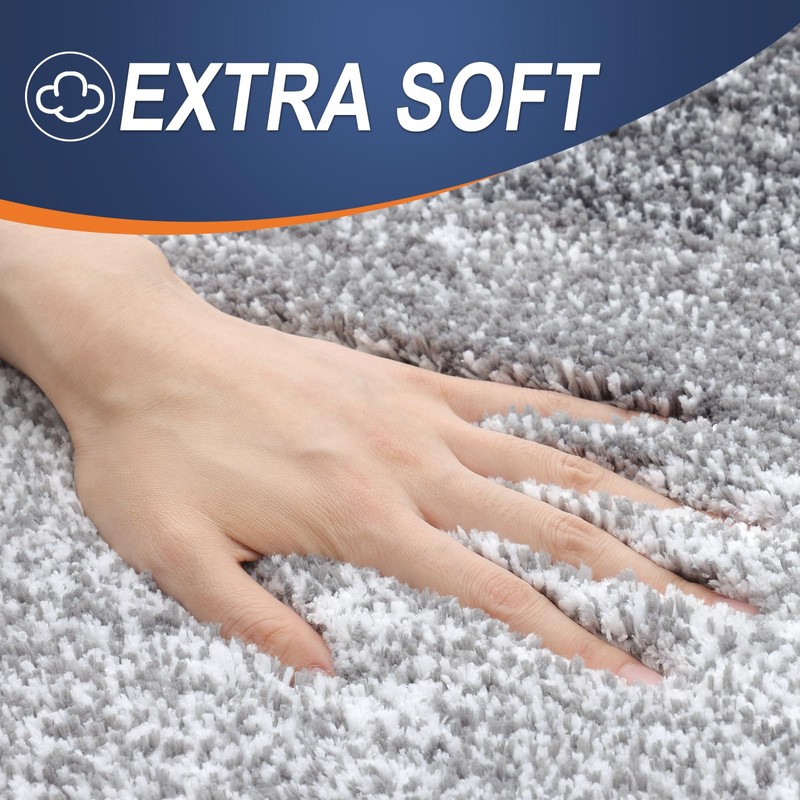 OLANLY OLANLY Bathroom Runner Rugs 45x27, Extra Soft Absorbent Microfiber