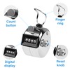 SDARMING Tally Counter, 4-Digit Clicker Counter, Metal Hand Tally Counters