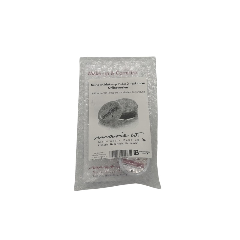 Marie W. - Make Up Powder No. 3, Rich Powder