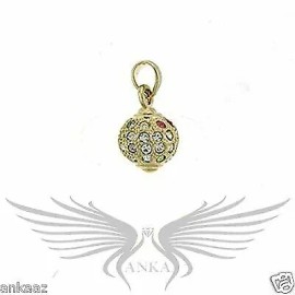 Anka Brilliant Top Grade Crystals Gold Plated Gp Beautiful Pendant Loa392