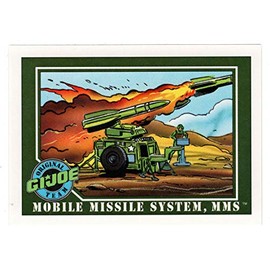 Mobile Missile System, MMS - G.I. Joe Series 1 (Trading Card) # 59 - Impel 1991 NM/MT