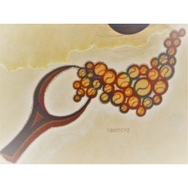 ** RARE ** Classic Glitter Vintage Iron-On Heat Transfer - Tennis