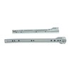 BRESKO Drawer Runners with Wheels 25-60 cm 21 mm 1