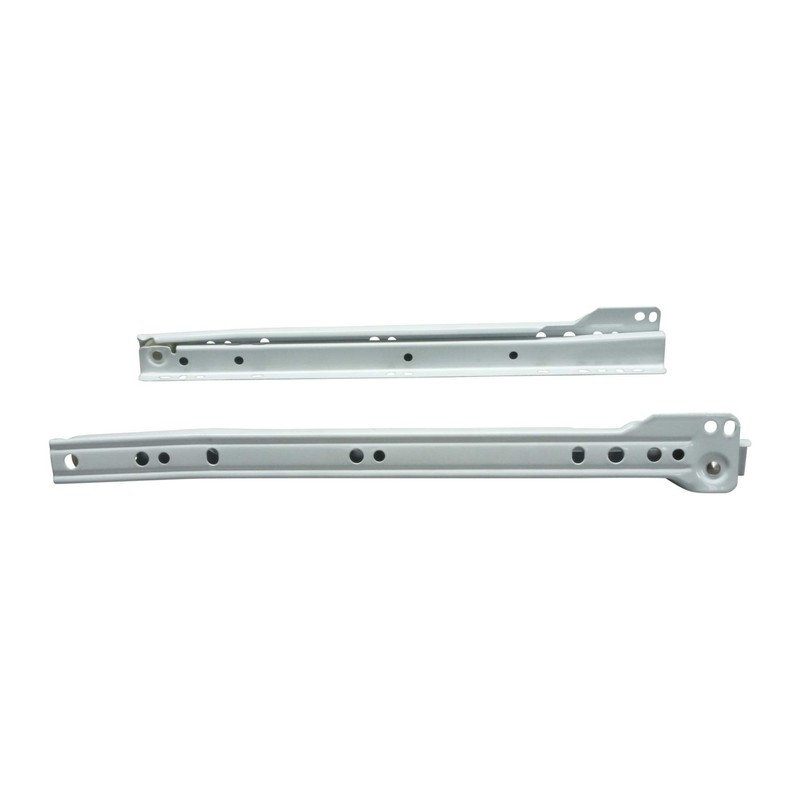 BRESKO Drawer Runners with Wheels 25-60 cm 21 mm 1