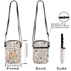 Veterinarian Vet Graduation Cosmetic Bag Gift for Veterinarian Assistant, Vet Assistant Era Cr Eu, Cosmetic bag with print