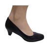 Pumps for narrow and narrow feet to reduce front slippage