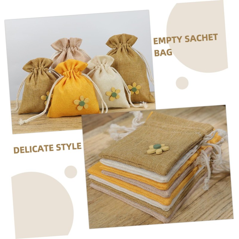 OHPHCALL 8Pcs Empty Scented Sachet Bags Refillable Lavender Pouches for