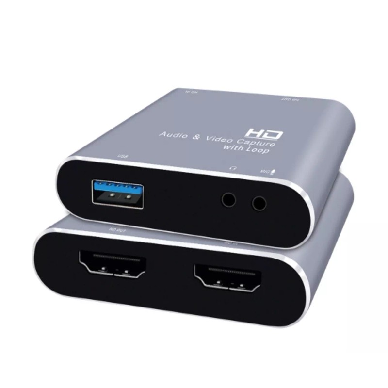 OPKALL HD Audio And Video Capture With Loop Card 4K