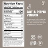 Chomps Salt & Pepper Grass-Fed and Finished Venison Stick -