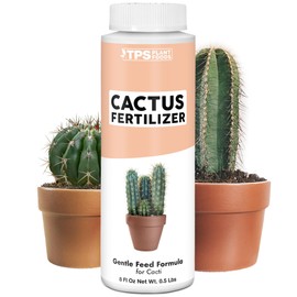 TPS NUTRIENTS Cactus Fertilizer for Cacti and All Desert Plants, Liquid Plant Food, 1 Gallon (128 oz)