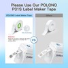 Portable Mini Sticker Printer, Polono P31S Wireless Mini Sticker Printer