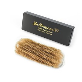 kinky curly human hair bulk for loc/twisits/braids 16-28inches (27#, 16inch)