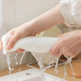 6 PCS Washing Kitchen Dish Rags Cleaning Cloths Absorbent Dishcloth Cleaning Towels for Kitchens, Bathrooms (12 INCH)