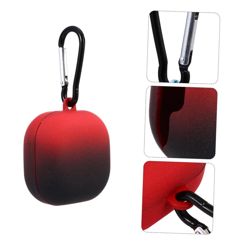 Gadpiparty 1Pc Gradient Protective Case for Lost Earphone Container with