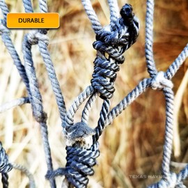 Texas Haynet - Net Repair Kit - Nylon Twine to Fix Your Round Bale or Regular Hay Nets - Made in The USA - Includes 1/4 lb Tube of Black Nylon Twine