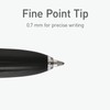 Pentonic GR-T Retractable Gel Pens, 10 Count, Black Ink, 0.7