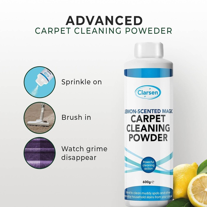 Carpet Cleaning Powder - Lemon Scent