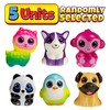 JA-RU Mini Animal Squishies (5 Pack Assorted) 3.5" Slow Rising