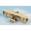 Hot Wings Planes Wright Flyer with Connectible Runway,Brown