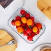 Glass Containers with Lids- Reusable Meal prep containers with Lid,