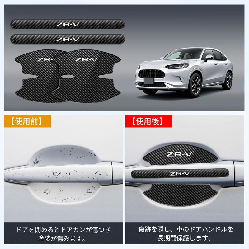 LUTU Door Handle Protector Parts, ZR-V All Series Released Models,