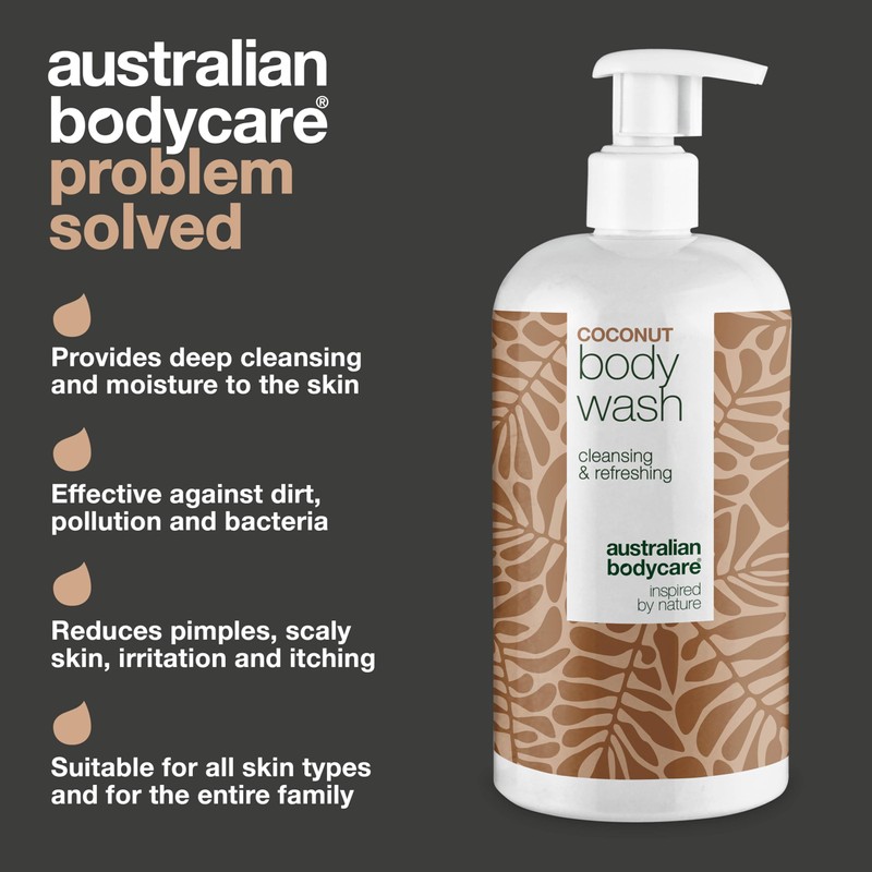 Shower Gel Coco with 4-Terpineol known from Tea Tree Oil