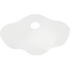 Paquete de 1 parches reutilizables de silicona para estrías, almohadilla