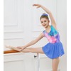ACOCOPY Girls Gymnastics Leotards Sparkle Quick Dry One Piece Tumbling