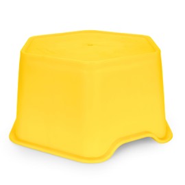 Camco Stabilizer RV Jack Support - Features 7” of Lift & Extra Stability for Camper Jacks - Rated for 6,000 lbs & Works w/ 10” Round Jack Pads - Nested Design for RV Storage and Organization (44421)