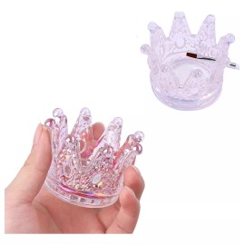 Mouyic Godete Vaso Para Liquidos Porta Pincel De Vidrio