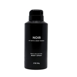 Bath Body Work Men's Collection NOIR Body Spray Bundle - Lot of 2, full size, black