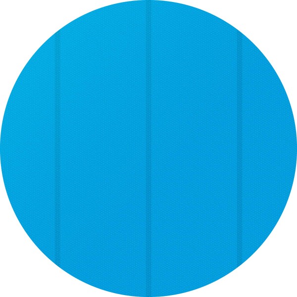 tectake 800712 Swimming Pool Cover, Solar Foil Round, Easily Cut-to-Size, Blue - different Sizes (4.88 m | 403110)