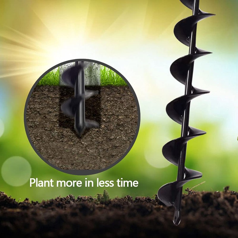 32" x 2" Extended Length Garden Auger Drill Bit for