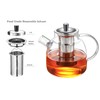 Glass Teapot with Infuser for Loose Leaf Tea TMOST Glass
