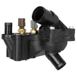 IRONTEK 902-204 Engine Thermostat Housing with 2 Sensors Fit for 1998-2001 for Mercury Mountaineer,1997-2001 for Ford Explorer V6 4.0L, YU3Z8A586AA 51658555 44898 YU3Z 8A586