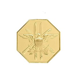 Uniform Accessories Unlimited Inc Joint Civilian Service Commendation Award (JCSCA) Lapel Pin - Gold - Military Accessory - Lapel Pin