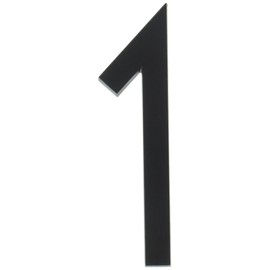 Hy-Ko Floating Mount House Numbers, Modern Raised Metal House Numbers for Outside, Durable Convenient Marking for Home Address with Included Mounting Hardware for Simple Installation