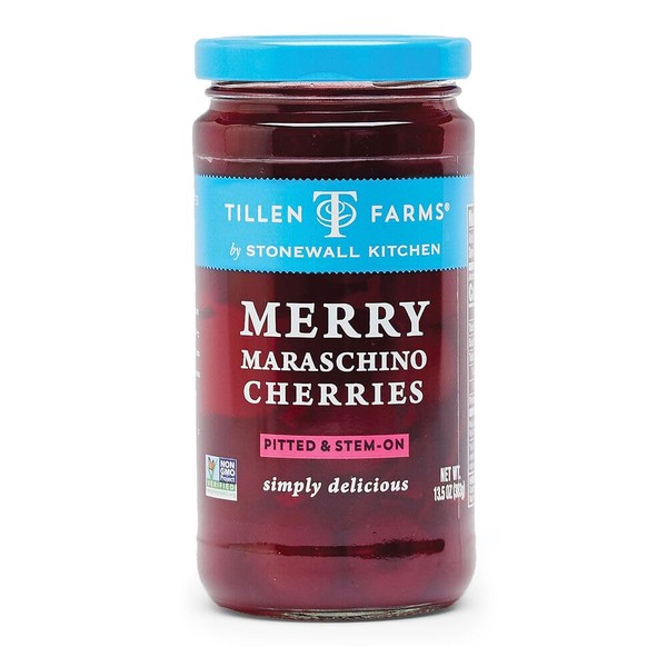 Tillen Farms - Maraschino Cherries - 14 oz (Pack of 6)