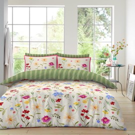 GC GAVENO CAVAILIA Single Duvet Cover Sets - Reversible Bedding & Linen - Breathable Comforter Cover Single Bed (135x200 cm) With Pillow Case - Machine Washable