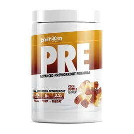 Per4m Pre Workout Powder 570g | Intense Pump, Sustained Energy and Mental Focus | with L-Citrulline, Beta Alanine & Caffeine with Added Hydration (Cola Bottle)