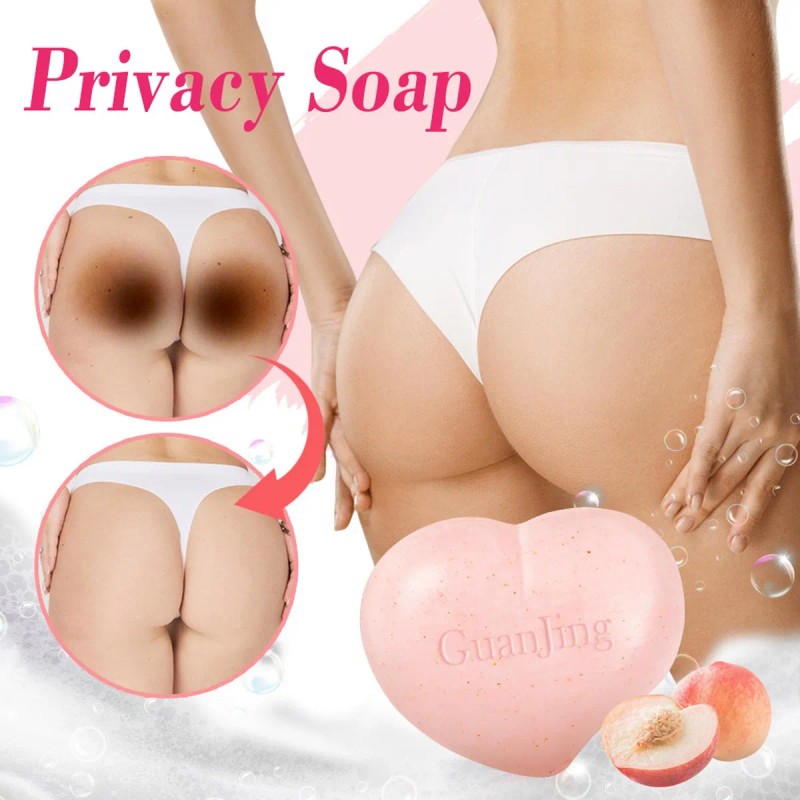 Un Jabón Con Melanina Y Hermosas Partes Privadas De Glúteos